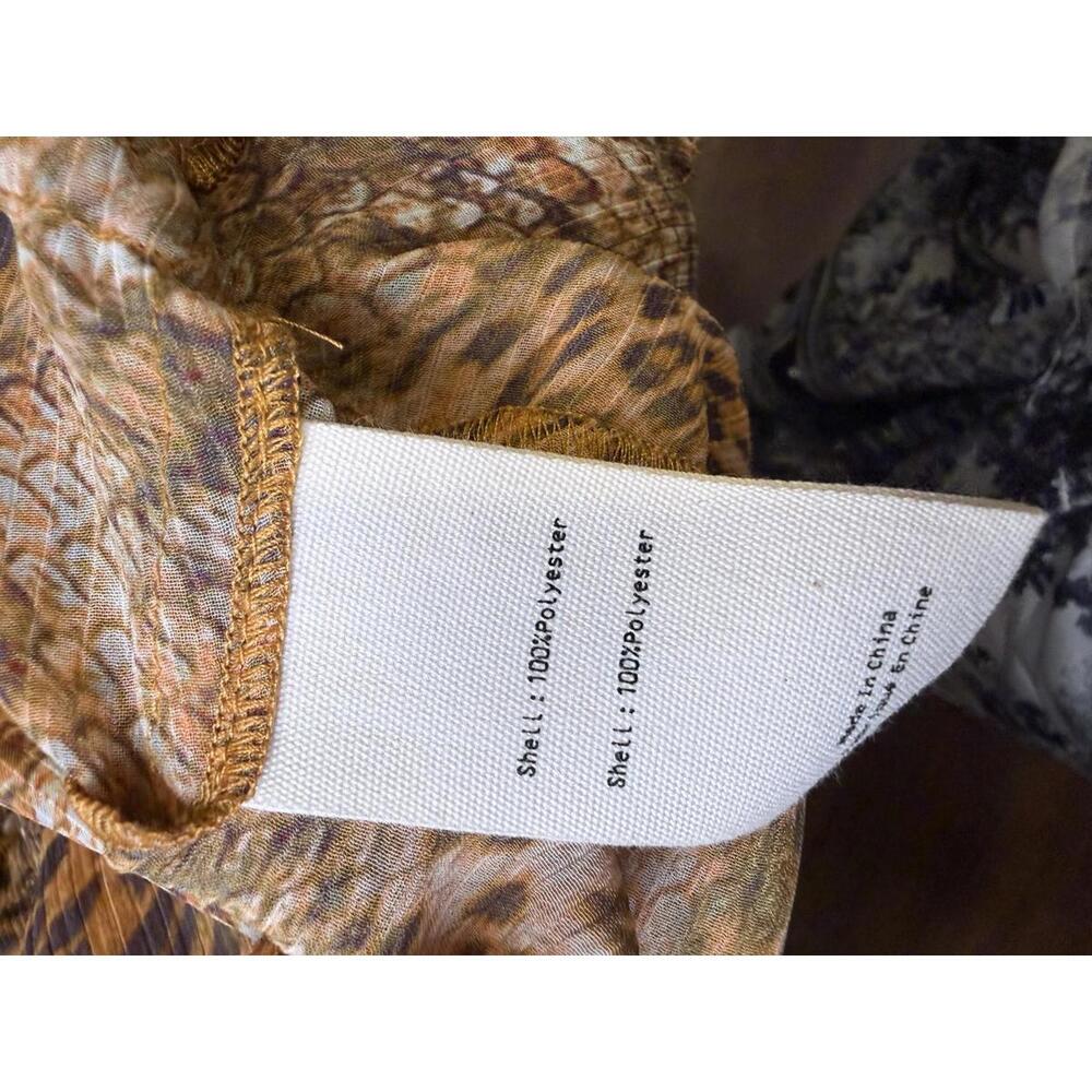 L'Agence Pixie Drawstring Blouse, Small NWOT - image 5